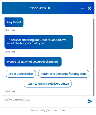 DECISION TREE METHOD chat bot