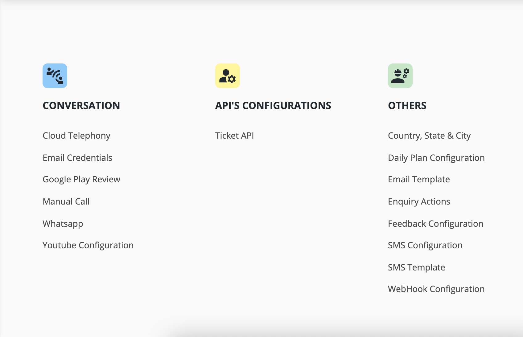 API Configuration with Kapture