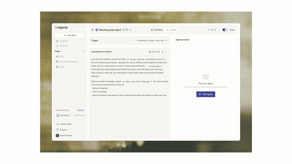 Agentic AI Platforms - Zapier