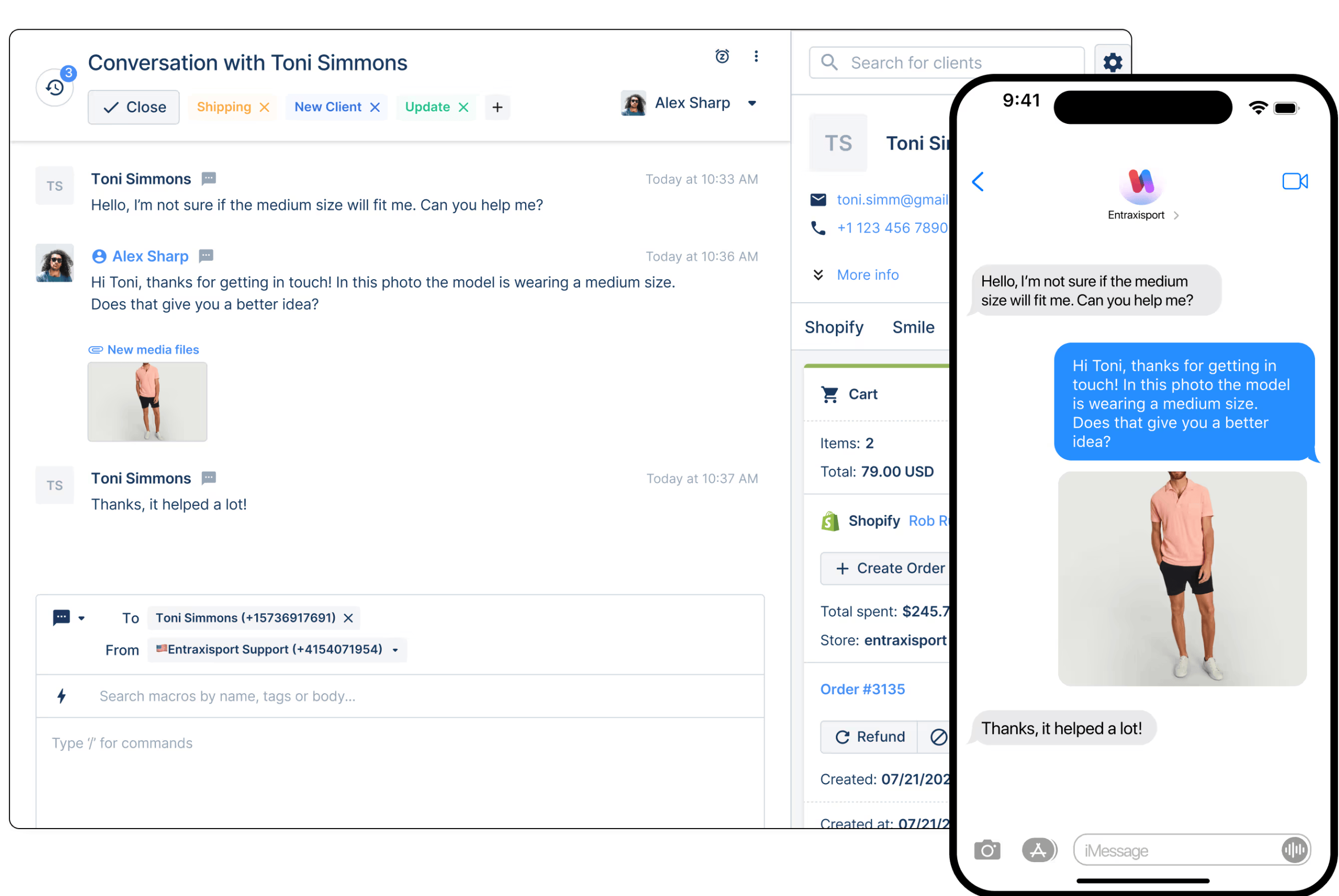 Gorgias chatbot for customer service