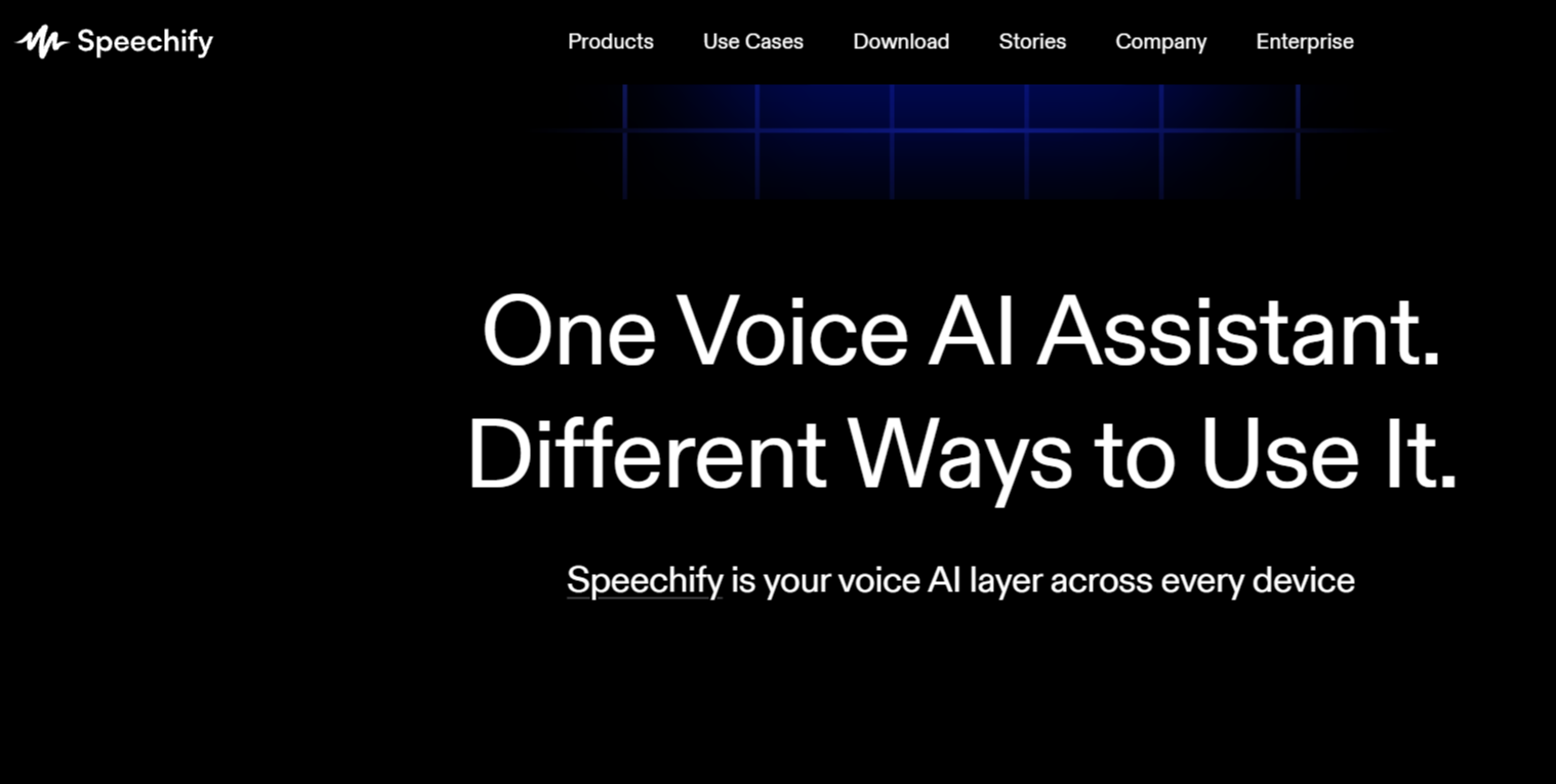Speechify assistant