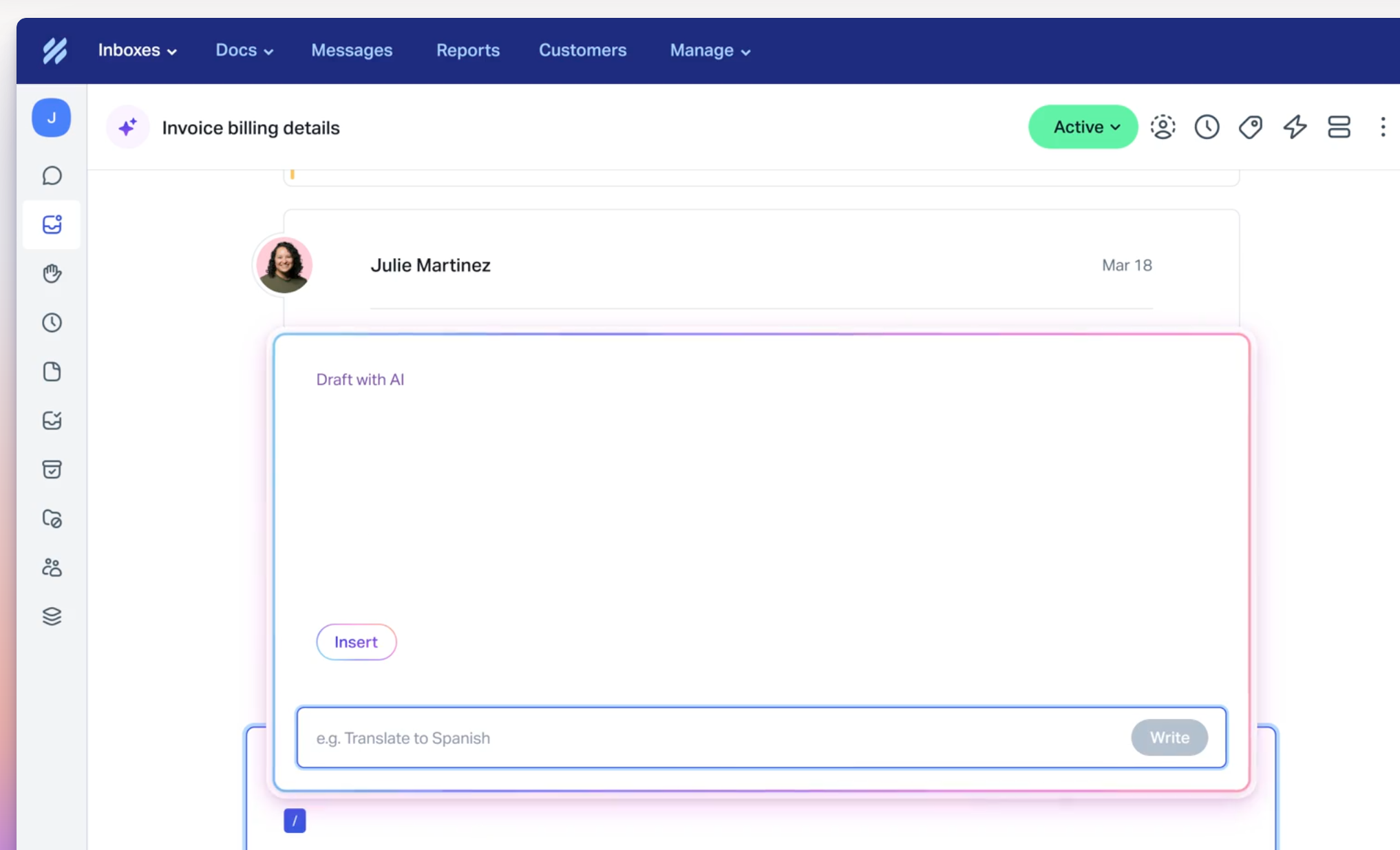 Zoho desk alternative - Helpscout