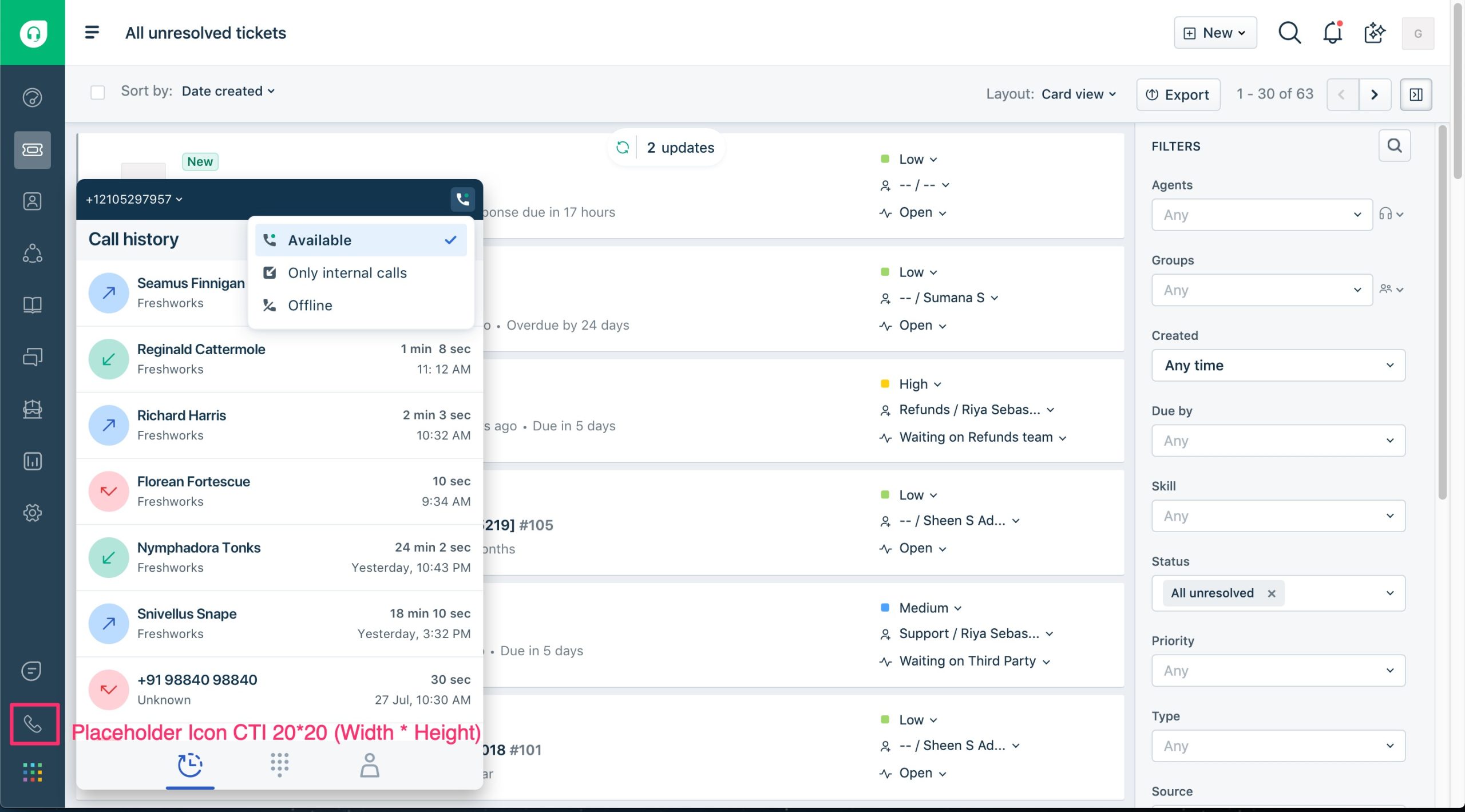Zoho desk alternative - Freshdesk