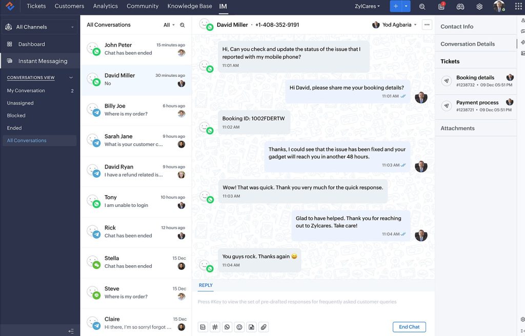 Zoho Desk