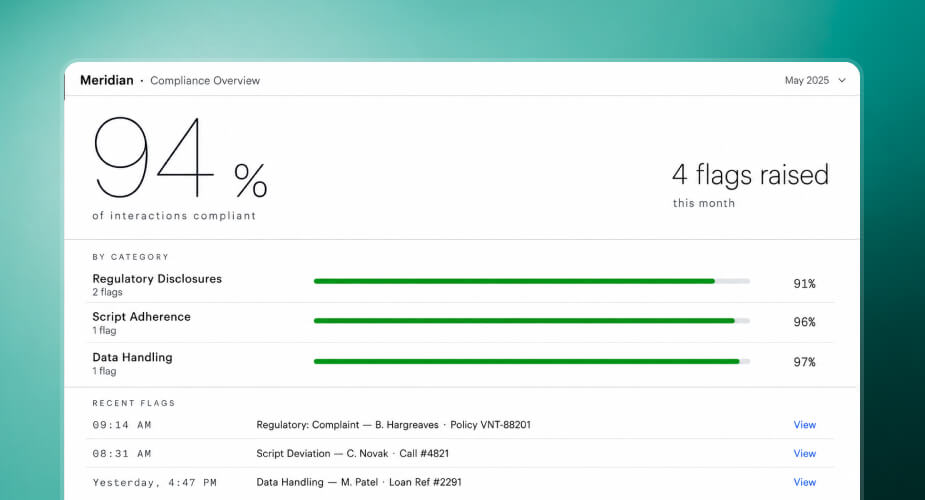 Compliance Monitoring