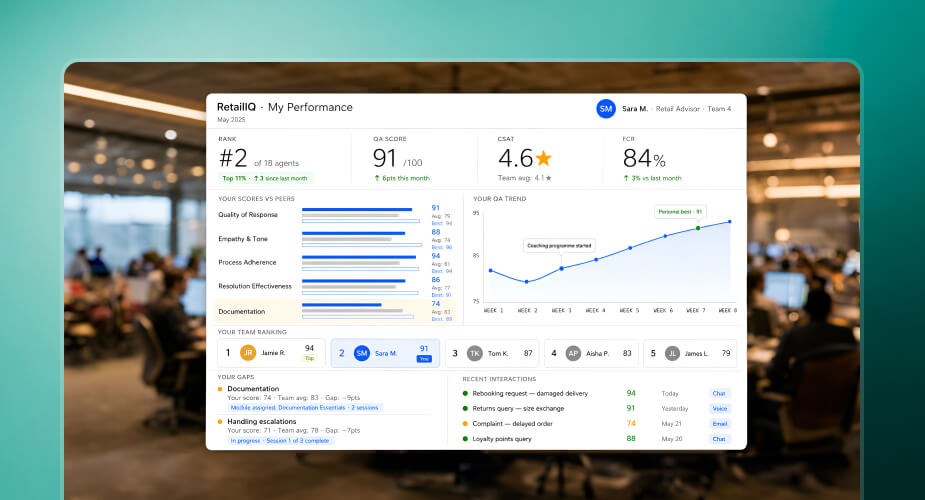 Peer Benchmarking & Agent Self-Review