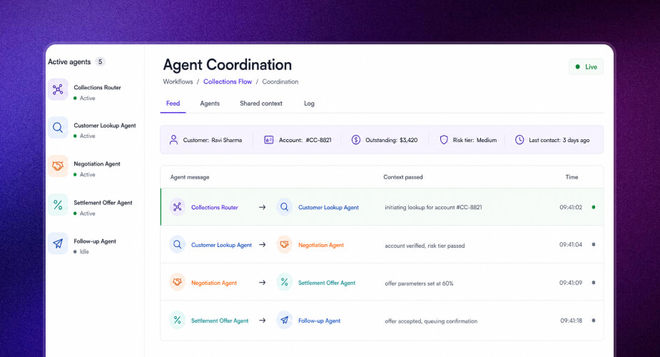 Multi-agent coordination